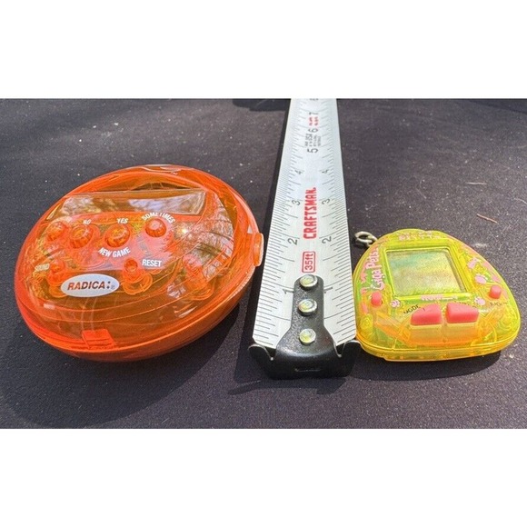 Giga Pets Compu Kitty Tiger Electronics 1997 Gigapet & 2003 Radica ZO Q Game A55 - Picture 5 of 7